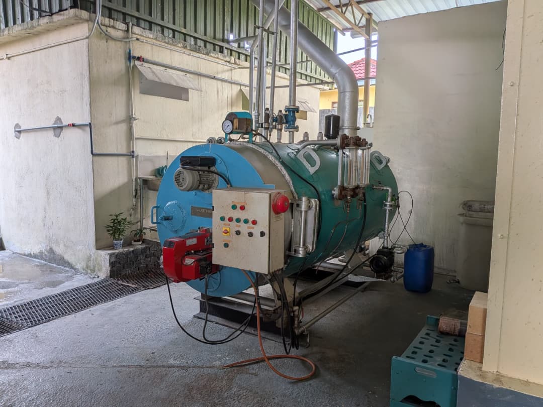 Packaged Boiler with Burner & Control Panel